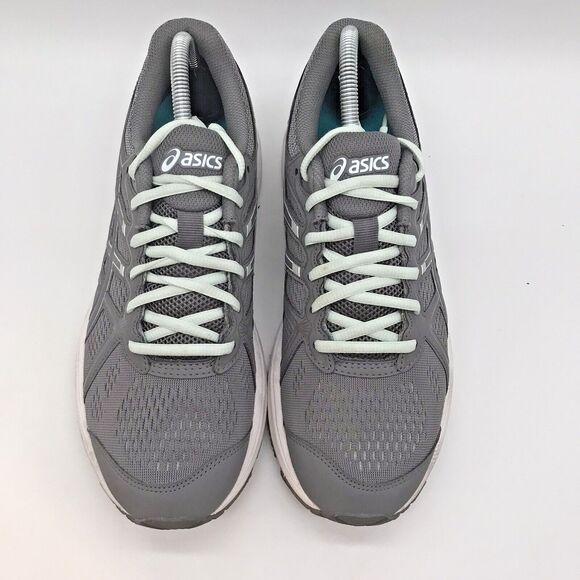 NEW Asics GT Xpress 1012A185 Gray & Teal Running Shoes Women's size 9.5W Sneaker - Picture 6 of 10